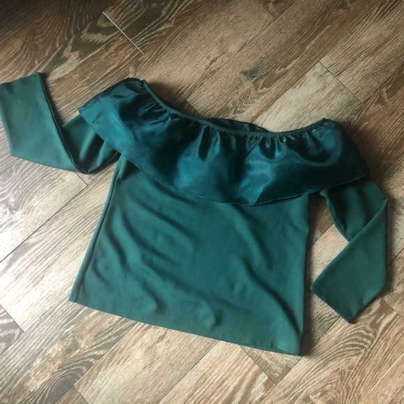 J. Crew Organza Ruffle Top - Picture 3 of 7